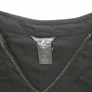 Vincent Camuto Swim Chain V-NECK Tunic- Si…